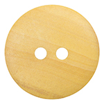 Elan 30 2435A 2 Hole Wood Button (3/card) .69"/18 mm